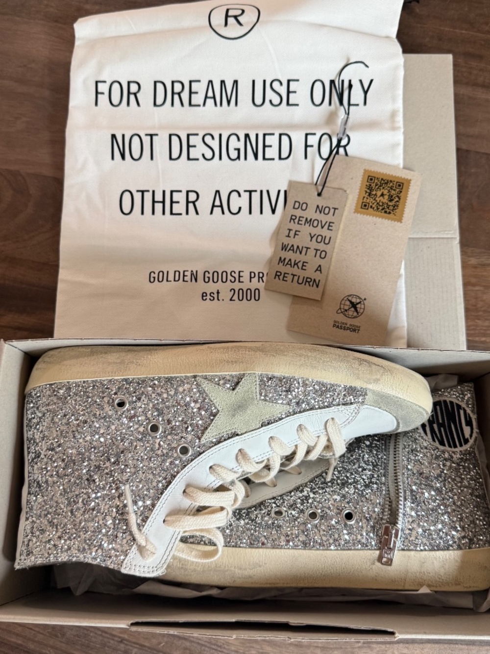 Golden Goose Francy size 39 LIKE NEW WITH BOX! - Picture 8 of 11